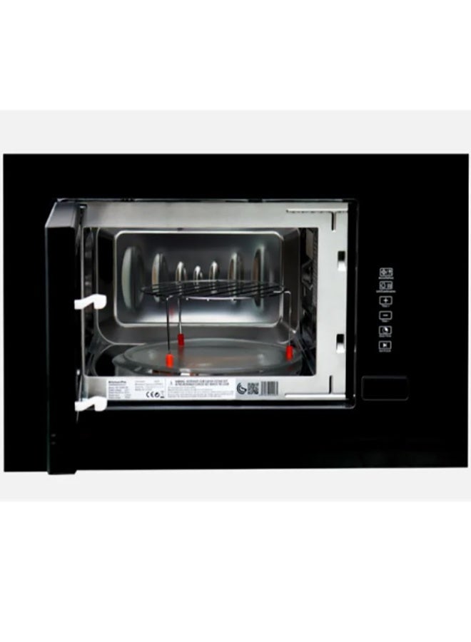 كيتشن لاين ميكروويف مدمج مع شواية، سعة 20 لترًا، 800 واط، لون أسود | AG820BC4 - Image 2